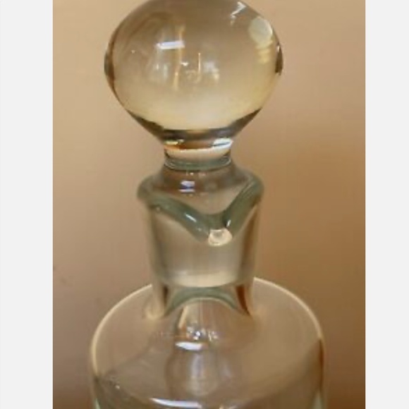 Vintage Crystal Decanter w/ Stopper 6 Cordial Liquor Glasses Set From Romania - Picture 4 of 8